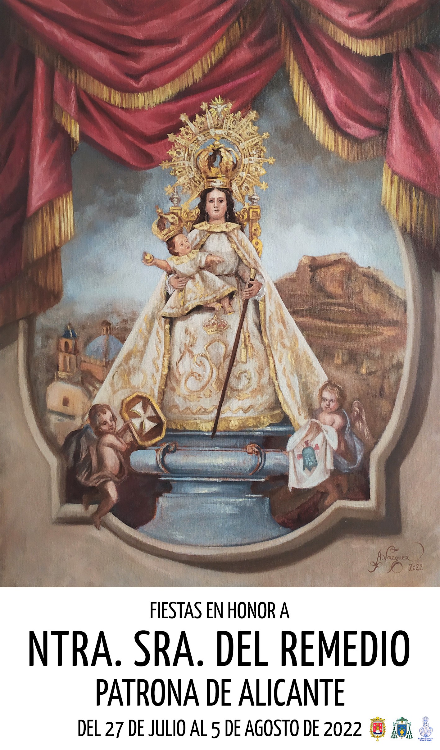 Fiestas en honor a Nuestra Señora la Virgen del Remedio 2022 Alicante / Alacant